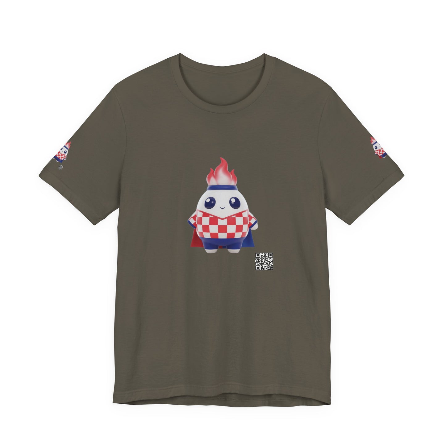 🐾⚽ Croatia World Cup 2026 Companion – Limited Edition Official Merchandise | PokAIMignons™ — T-Shirt | PokAIMignons™