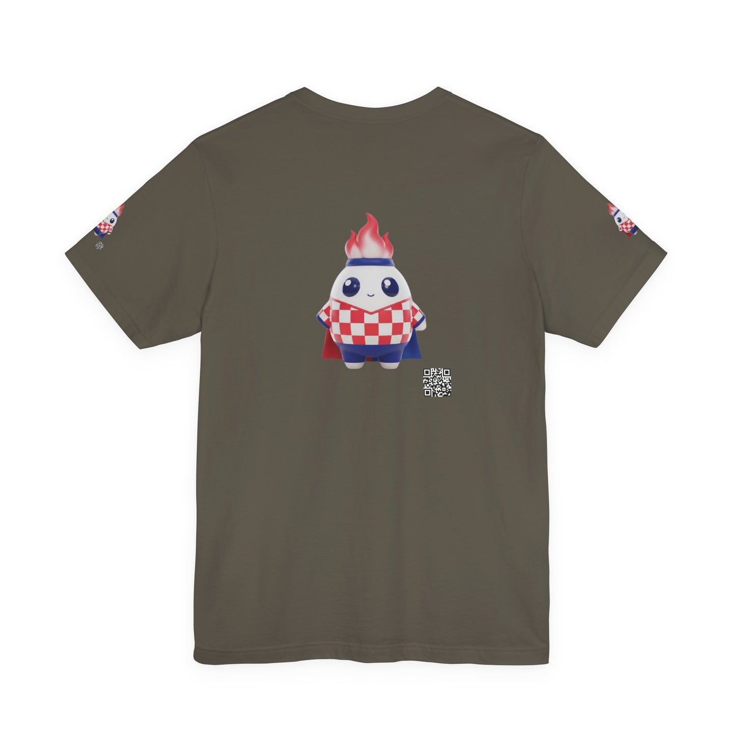 🐾⚽ Croatia World Cup 2026 Companion – Limited Edition Official Merchandise | PokAIMignons™ — T-Shirt | PokAIMignons™