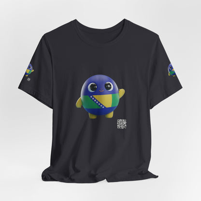 🐾⚽ Bosnia & Herzegovina World Cup 2026 Companion – Limited Edition Official Merchandise | PokAIMignons™ — T-Shirt | PokAIMignons™