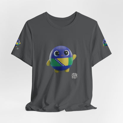 🐾⚽ Bosnia & Herzegovina World Cup 2026 Companion – Limited Edition Official Merchandise | PokAIMignons™ — T-Shirt | PokAIMignons™
