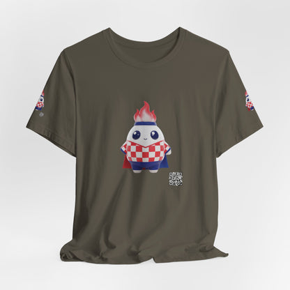 🐾⚽ Croatia World Cup 2026 Companion – Limited Edition Official Merchandise | PokAIMignons™ — T-Shirt | PokAIMignons™