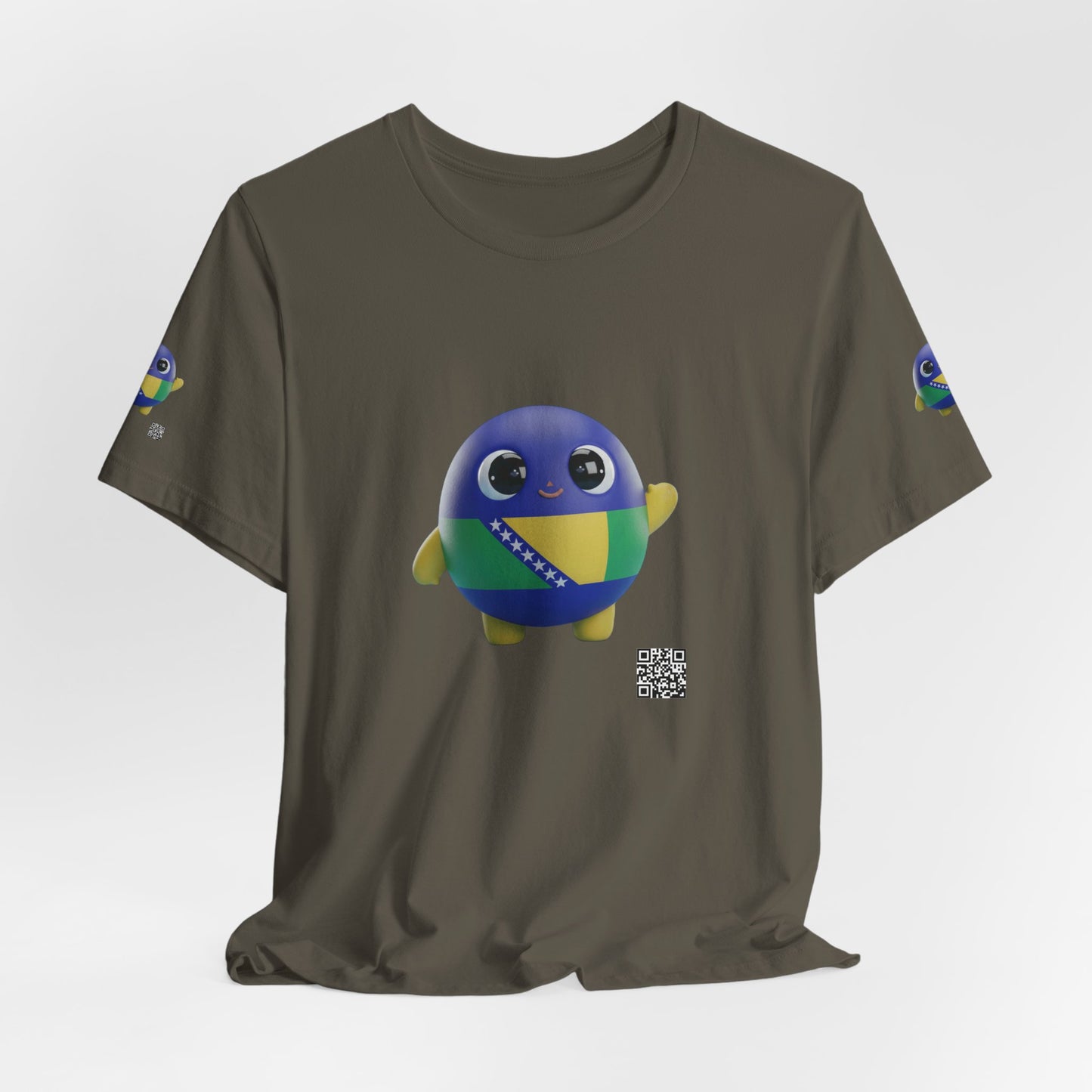🐾⚽ Bosnia & Herzegovina World Cup 2026 Companion – Limited Edition Official Merchandise | PokAIMignons™ — T-Shirt | PokAIMignons™