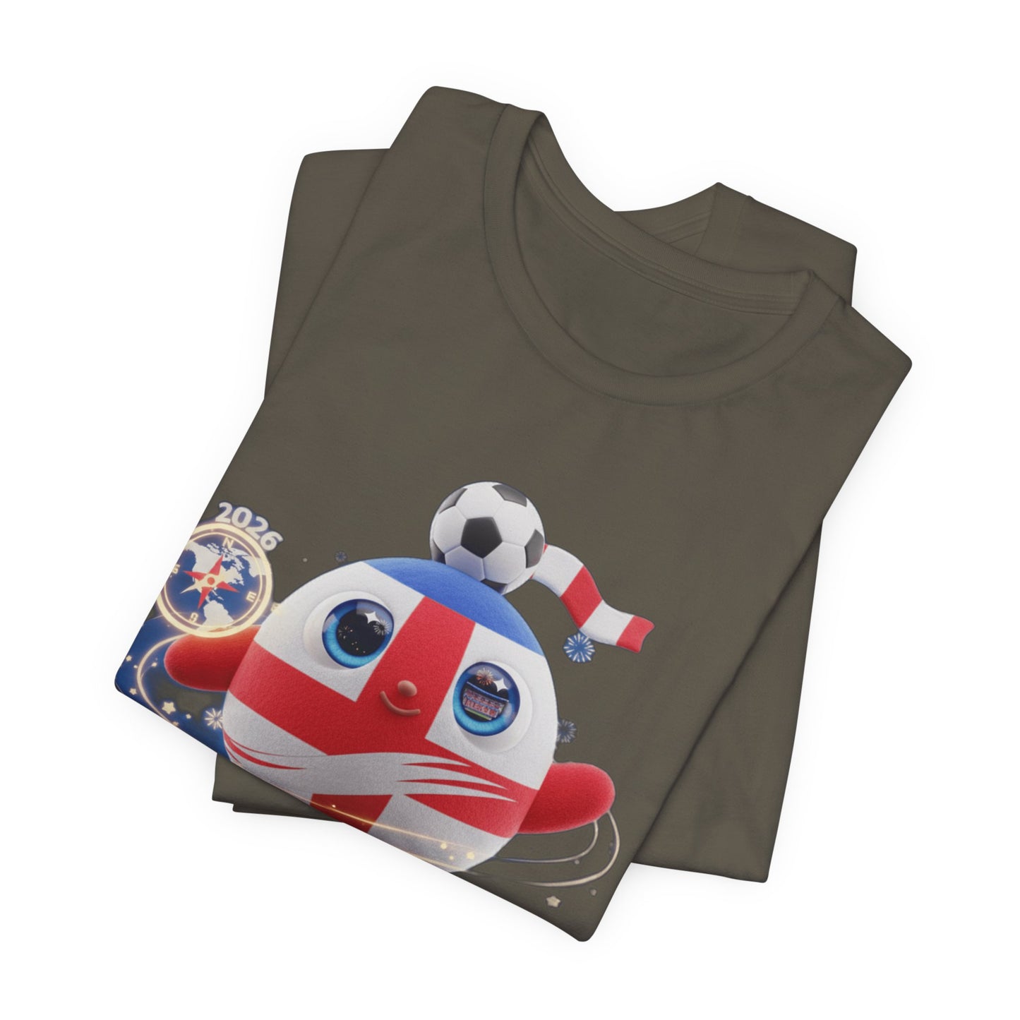 🐾⚽ England World Cup 2026 Companion – Limited Edition Official Merchandise | PokAIMignons™ — T-Shirt | PokAIMignons™